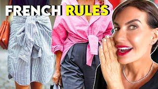 DRESS Like a French Woman with These Simple Rules