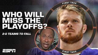 'I'M NOT SOLD on Sam Darnold!'  - Stephen A. thinks the Vikings will MISS the Playoffs | First Take