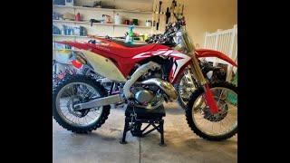 2018 CR 500 AF conversion Frame mods. how I built my dream bike.