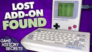 WorkBoy: Lost Game Boy Add-on FOUND After 28 Years - Game History Secrets