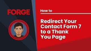 How To Redirect Your Contact Form 7 to a Thank you Page