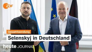 heute journal vom 06.09.2024 Selenskyj in Frankfurt, Woidke will Distanz zu Scholz, Angriff in Linz