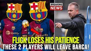  BREAKING: IT'S ALREADY DECIDED! THESE TWO BARCELONA STARS SET TO LEAVE IN JANUARY! FOOTBALL NEWS