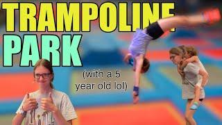 5 HOURS IN A TRAMPOLINE PARK  flips, tricks & other shenanigans…