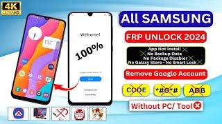 Without Pc  All Samsung Android 12/13 FRP Unlock Bypass Google Lock  Samsung Frp *#0*# Not Working