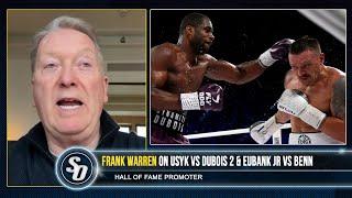 'I DON'T GIVE A FLYING F***!' - FRANK WARREN in NYC - Usyk vs Dubois 2, Eubank vs Benn