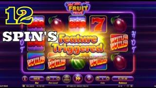 V.I.P HIGH ROLLER HOT HOT FRUIT PRIVE HOLLYWOOD BETS EPIC! WIN (12 SPIN FEATURE AT R60 SPINS)