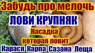 Забудь про мелочь Лови Крупняк! Насадка на Карася карп лещ Рыболовная насадка для карася