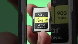 This is a CFExpress Type A memory card from Lexar #shorts