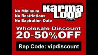 KarmaLoop.com Rep Code 30-50% Off Everything Karma Loop Coupon Discount Code promo codes