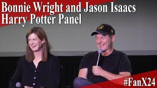 Harry Potter - Bonnie Wright and Jason Isaacs - Full Panel/Q&A - FanX 2024