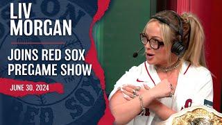 WWE Women's World Champion Liv Morgan Joins Red Sox Pregame Show