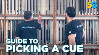 Guide to Picking a Pool Cue 