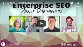 Enterprise SEO Panel Discussion