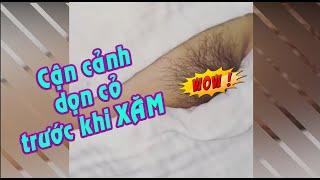 Vệ sinh trước khi xăm hình cho bé xinh TATTOO | Lee Thành Đnai