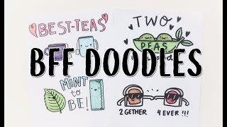 10 Best Friend Doodle Cards  (Puns and more!) | Doodles by Sarah