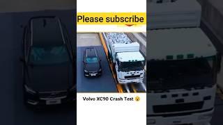 volvo xc90 crash Test  #volvo #volvocars #volvoxc90 #shorts #ytshorts #youtubeshortsindia