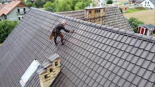 Mycie dachów | Malowanie dachów | Alpinkos | Dachbeschichtung | Roof painting | Relax video