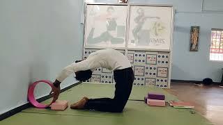 Deep Back Bending with Wheel /#wheel #backbending #advance