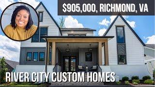 New Construction Modern House Tour 2022 | River City Custom Homes | Modern House Tour