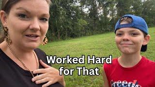 Worked Hard for That | Large Family Vlog