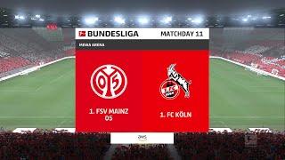 FIFA 22 Gameplay - 1. FSV Mainz vs. 1. FC Koln