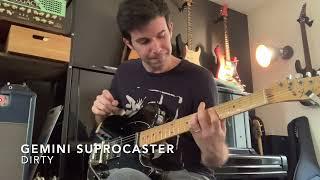 Gemini Suprocaster vs Alnico 5 bridge