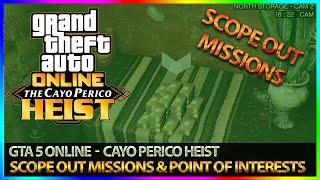 ALL SCOPE OUT POINTS & POINTS OF INTERESTS - THE CAYO PERICO HEIST GTA 5 ONLINE