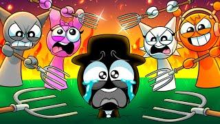 BLACK n'est pas un monstre! Animation INCREDIBOX SPRUNKI