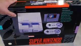 Super Nintendo Unboxing