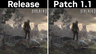 S.T.A.L.K.E.R. 2 - Release vs Patch 1.1 - New 117GB Update FPS Test