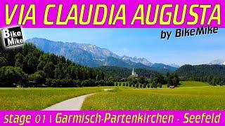 VIA CLAUDIA AUGUSTA by BikeMike | Mal anders - ohne Fernpass! | Tag 1 | Von Garmisch nach Seefeld