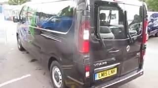 2015-15 VAUXHALL VVARO 9 SEATER MINIBUS, BLACK, PREMIER VAN SALES, STOCKPORT