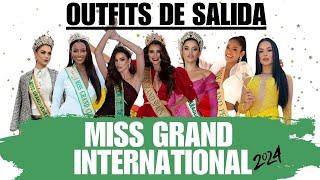 MISS GRAND INTERNATIONAL 2024: OUTFITS DE SALIDA DE LAS CANDIDATAS!!!