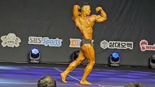 2024 Mr & Ms KOREA   -70kg Bodybuilding 우승자 설기관 선수 포징