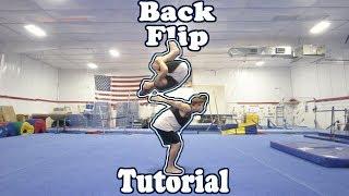 How To Learn A Backflip - One Minute Tutorial