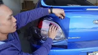 How to Tint Tail Lights with VVivid Light Smoke Ultimate Tint