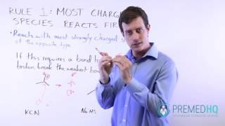Organic Chemistry Most Charged Species