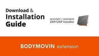 How to Download and Install Bodymovin & ZXP Installer for After Effects