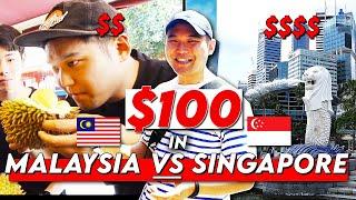 Is Malaysia Getting Too Expensive for Singaporeans? $100 Challenge!