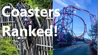 The top 5 roller coasters at lake compounce: ranked!