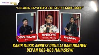 Anroys: Penyanyi Minang, Pernah Pingsan Saat Jadi Muazin Jumaat