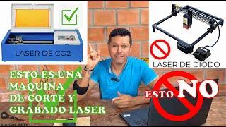 LASER CO2 o LASER DIODO ¿¿Cual es La GRAN DIFERENCIA??