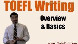 TOEFL writing section overview