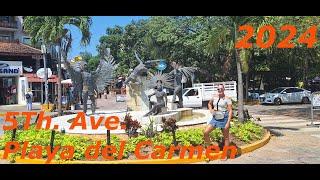 Strolling down 5th Ave (5ta Avenida) in Playa Del Carmen, Mexico! Things to do when visiting PDC 