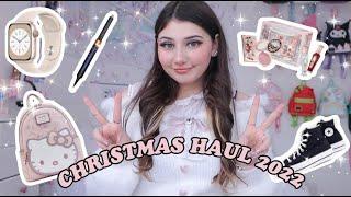 Huge What I Got For Christmas Haul 2022 !! // Sanrio, Makeup, Cute etc - nintendogrl