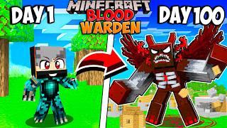 BIRTH to DEATH of a BLOOD WARDEN in Minecraft! (Hindi)