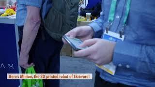 Leyton at CES: Meet Skriware's 3D-Printed Robot