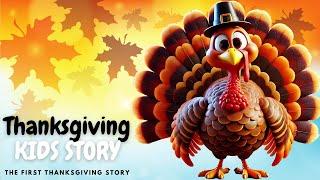 The First Thanksgiving Story for Kids | Animated Thanksgiving Story