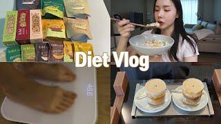 다이어트와 일상 다 있는 쫌쫌따리 브이로그 (다이어트 브이로그, 룩트 마켓 예정, 석촌 커피 맛집, 유지 식단, 명란 오두비, 다이어트 레시피, 요거트볼)
